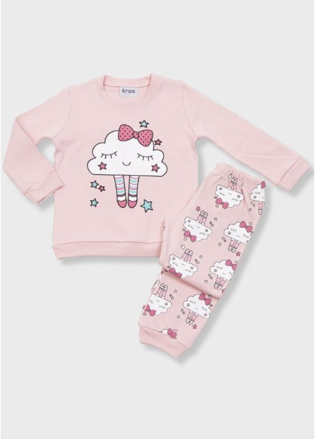 Trax Πιτζάμα Ροζ 48792