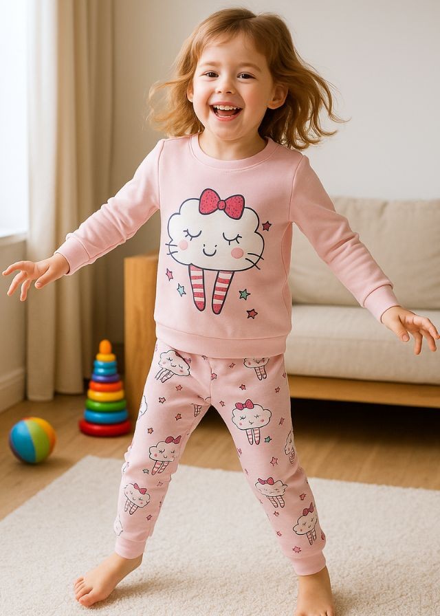 Trax Πιτζάμα Ροζ 48792