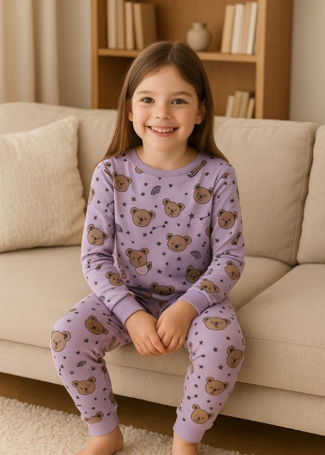 Εβίτα Πιτζάμα Μωβ H616