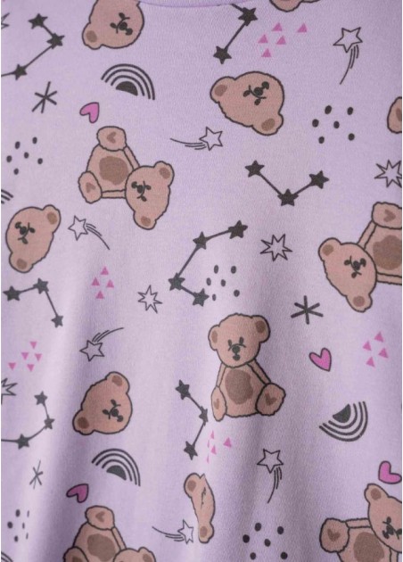 Εβίτα Πιτζάμα Μωβ H616