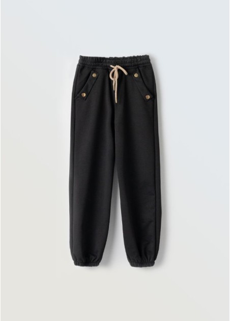 Εβίτα Παντελόνι Μαύρο 243020