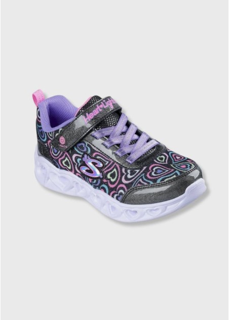 Skechers Αθλητικά Με Φωτάκια Μαύρο 303257L