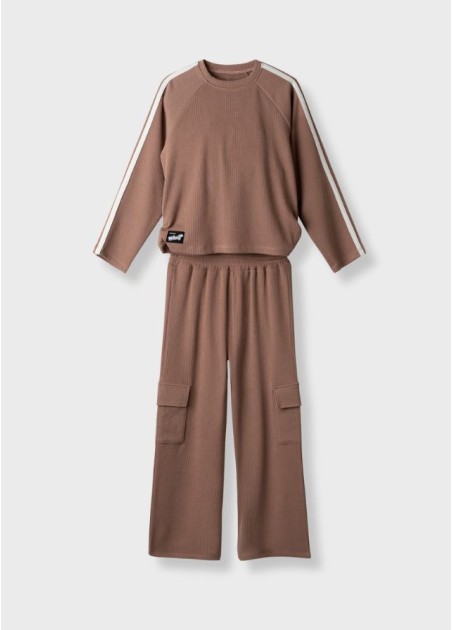 Εβίτα Σετ 2 Τεμαχίων Καφέ 255037