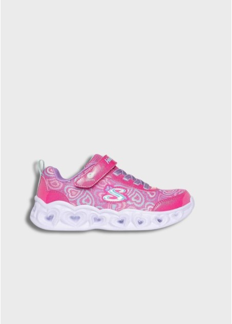 Skechers Αθλητικά Με Φωτάκια Ροζ 303257L