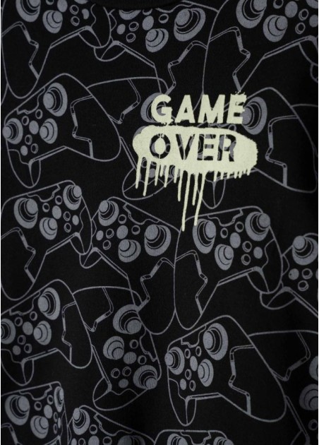 Hashtag Πιτζάμα Με Μάσκα Ύπνου H-620