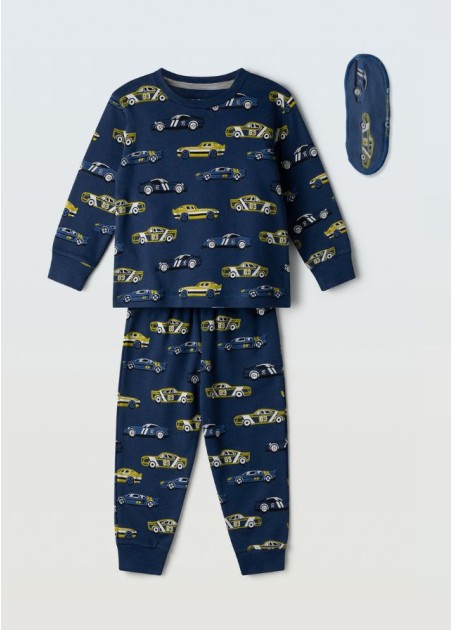 Hashtag Πιτζάμα Με Μάσκα Ύπνου H-606