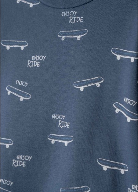 Hashtag Πιτζάμα Με Μάσκα Ύπνου H-607