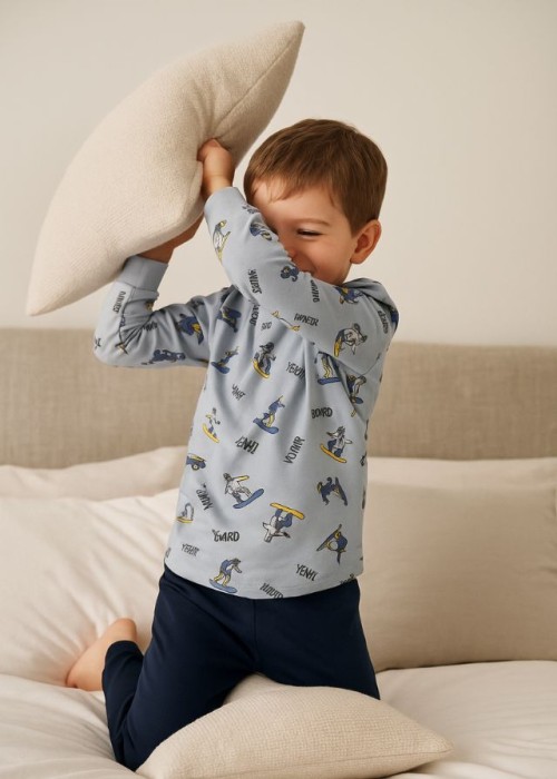 Hashtag Πιτζάμα Με Μάσκα Ύπνου H608