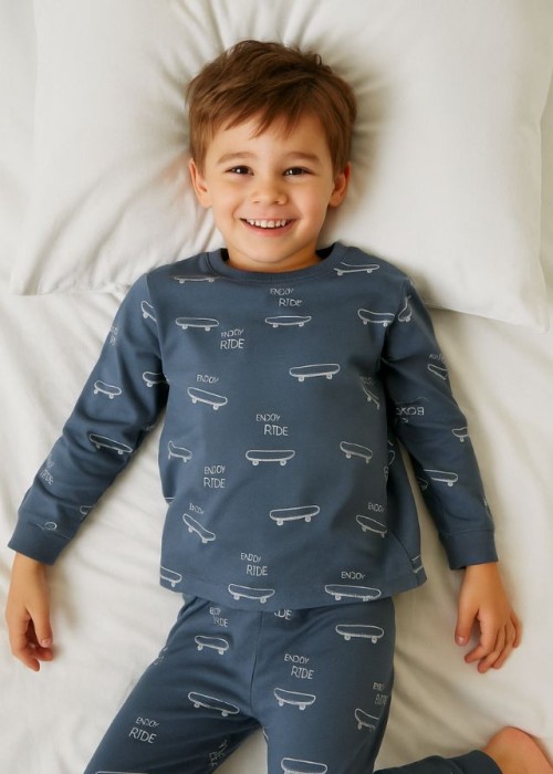 Hashtag Πιτζάμα Με Μάσκα Ύπνου H-607