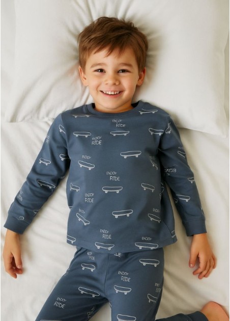 Hashtag Πιτζάμα Με Μάσκα Ύπνου H-607