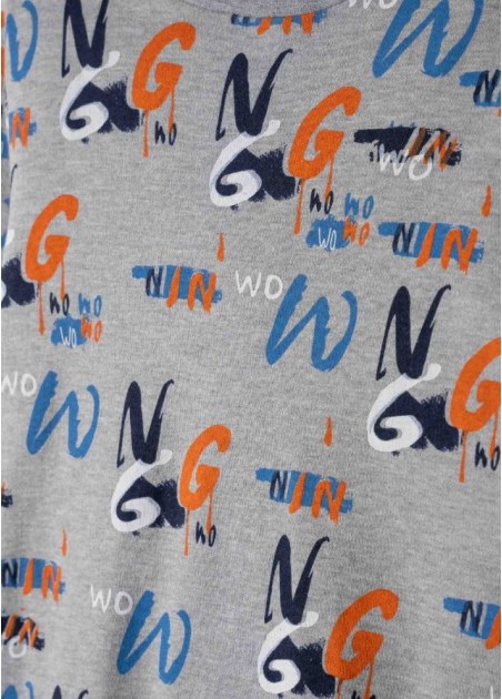 Hashtag Πιτζάμα Με Μάσκα Ύπνου H-622