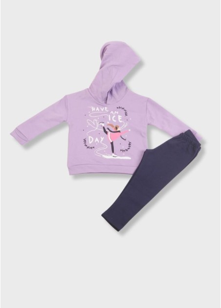 Trax Σετ 2 Τεμαχίων Λιλά 48718