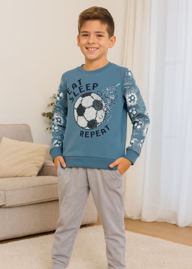 Trax Πιτζάμα Πετρόλ 46892