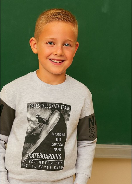 Trax Σετ 2 Τεμαχίων Γκρι 44824