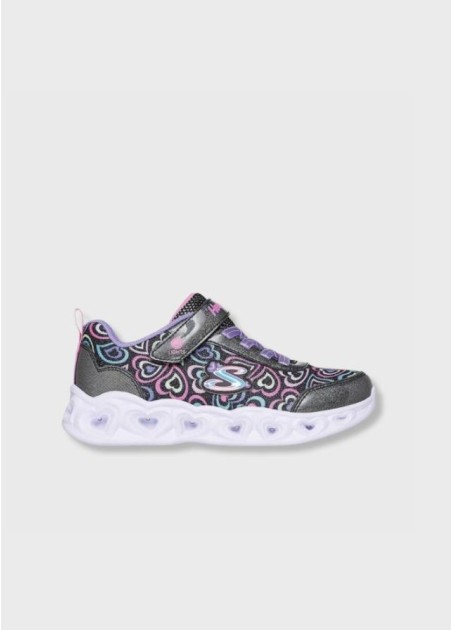 Skechers Αθλητικά Με Φωτάκια Μαύρο 303257L