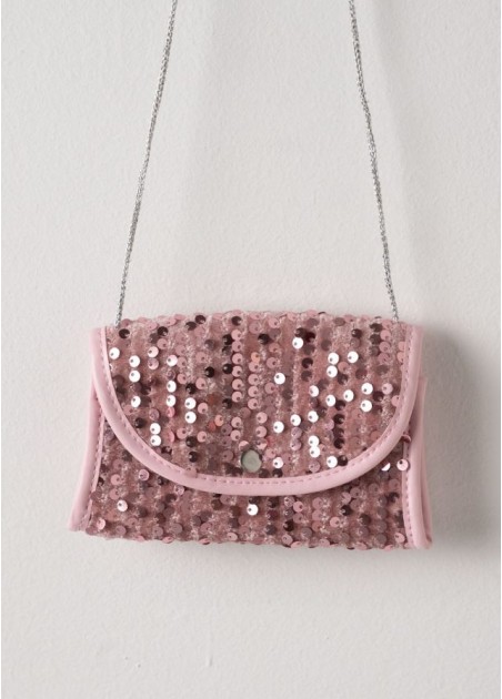 Εβίτα Σετ Φόρεμα Με Τσάντα Ροζ 255300