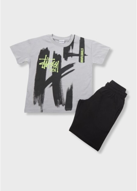 Trax Σετ 2 Τεμαχίων Ανθρακί 47331