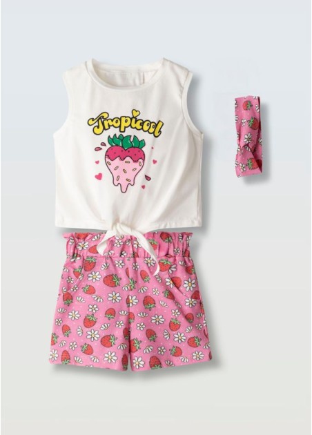 Εβίτα Σετ 3 Τεμαχίων Ροζ Φούξια 266260