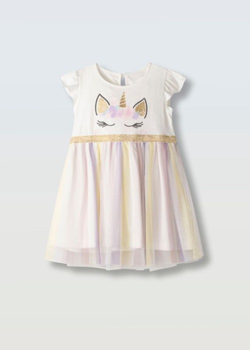 Εβίτα Φόρεμα Λευκό 266276