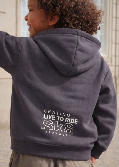 Trax Ζακέτα Με Επένδυση Γούνας Ανθρακί 42923