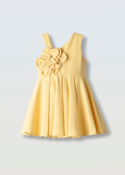 Εβίτα Φόρεμα Κίτρινο 266278