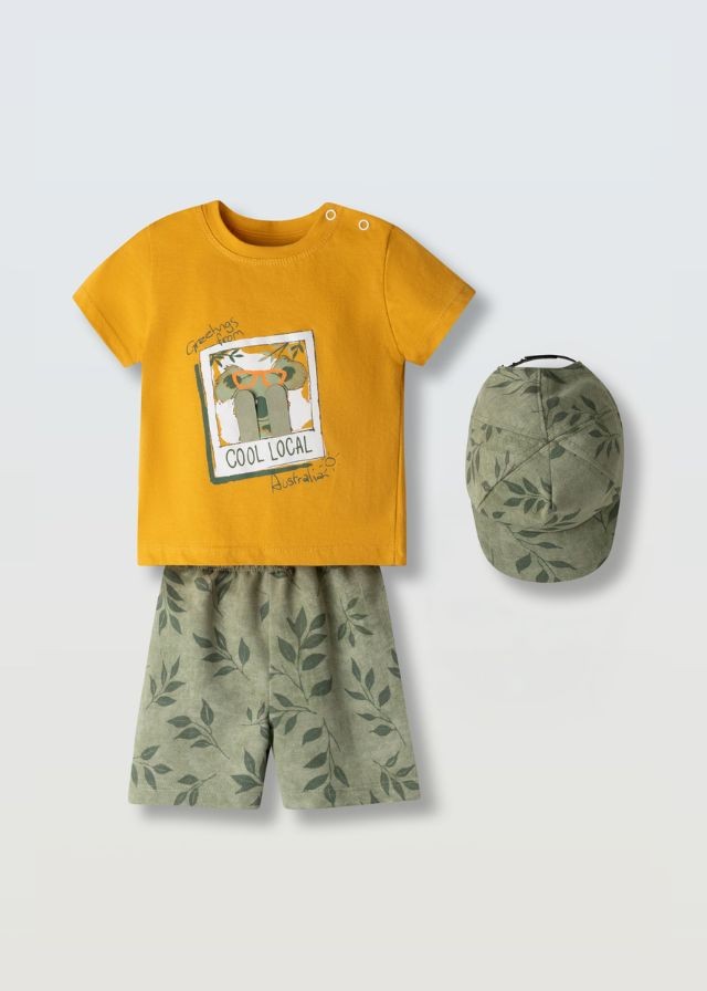 Hashtag Σετ 3 Τεμαχίων Μουσταρδί 266606