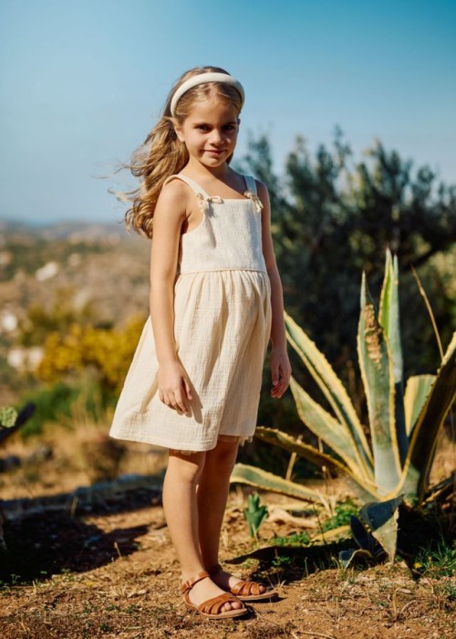 Εβίτα Φόρεμα Εκρού 266280