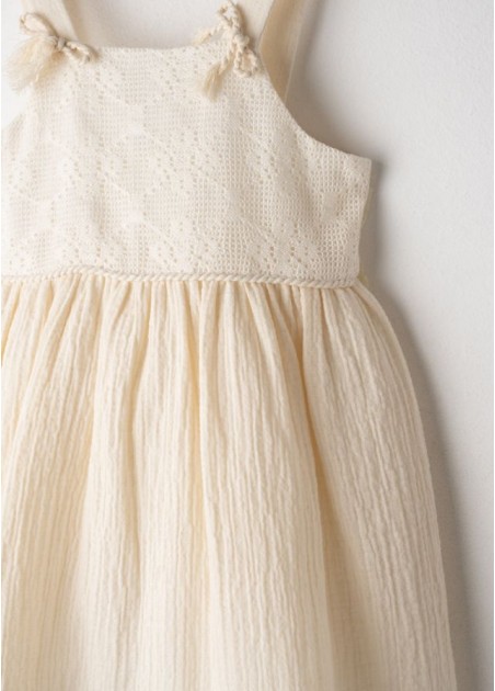 Εβίτα Φόρεμα Εκρού 266280