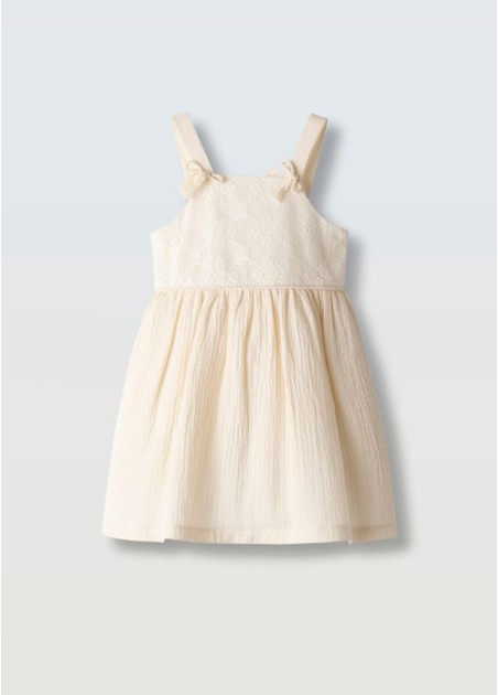 Εβίτα Φόρεμα Εκρού 266280