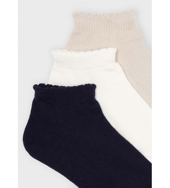 Mayoral Σετ 3 Καλτσάκια Κοντά 11-10140-056