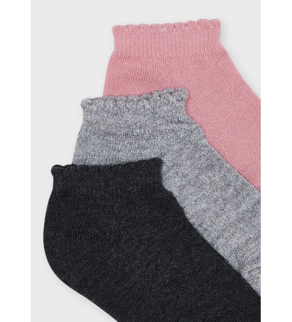 Mayoral Σετ 3 Καλτσάκια Κοντά 11-10140-055